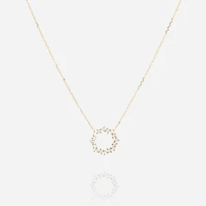 Collier Juki en Acier Doré, Zag