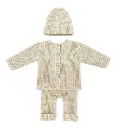 Bonnet bébé – coton bio – Image 4
