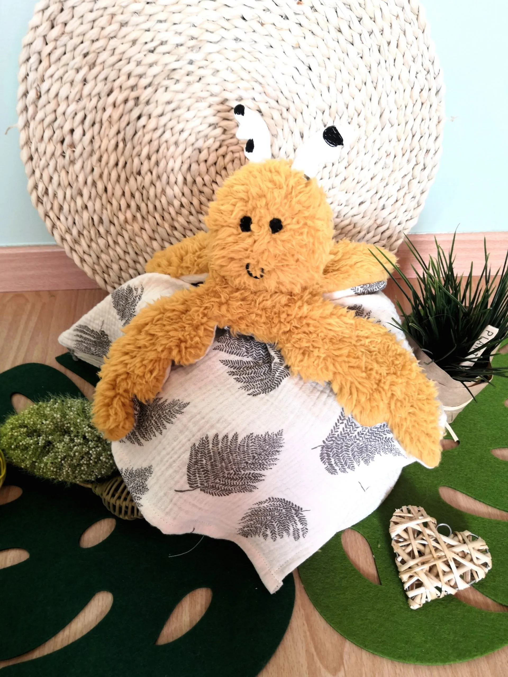 Doudou “Fripouillou l’ange” personnalisable – Image 2