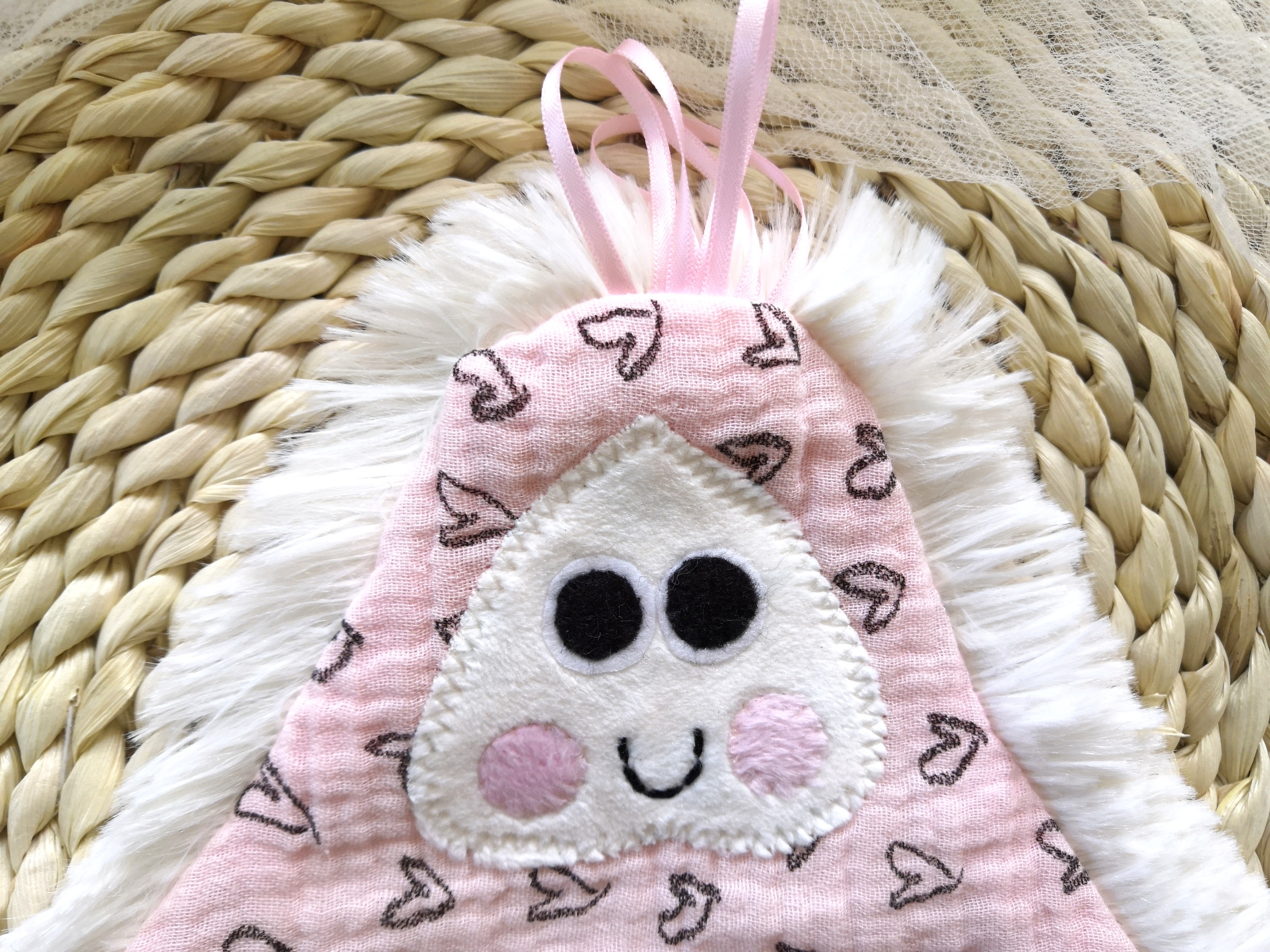 Doudou “Miss Papouillou” raplapla, personnalisable – Image 2