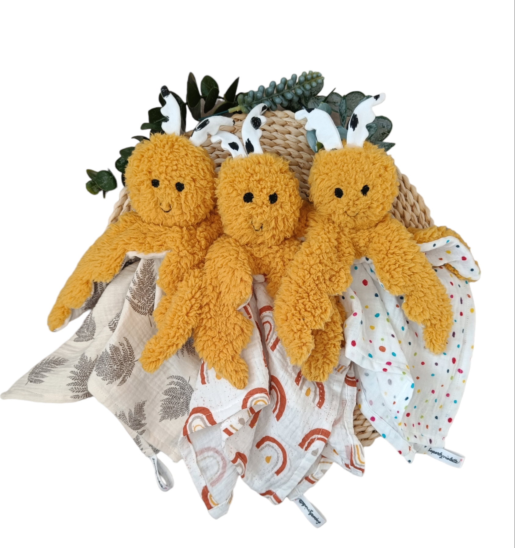 Doudou “Fripouillou l’ange” personnalisable