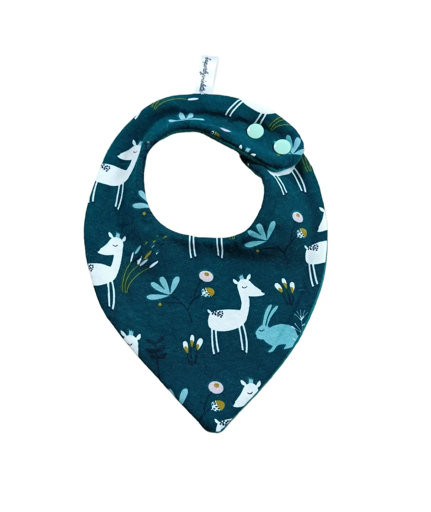 Bavoir Bandana Jersey, modèle garçon – Image 3