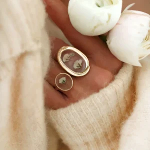 Bague Nenuphar, Leo Sedim, Plusieurs tailles