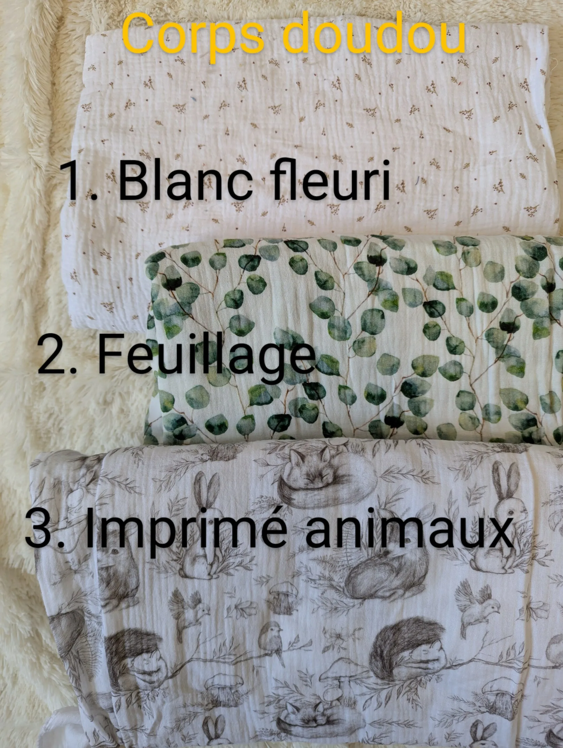 Doudou Renard personnalisable – Image 2