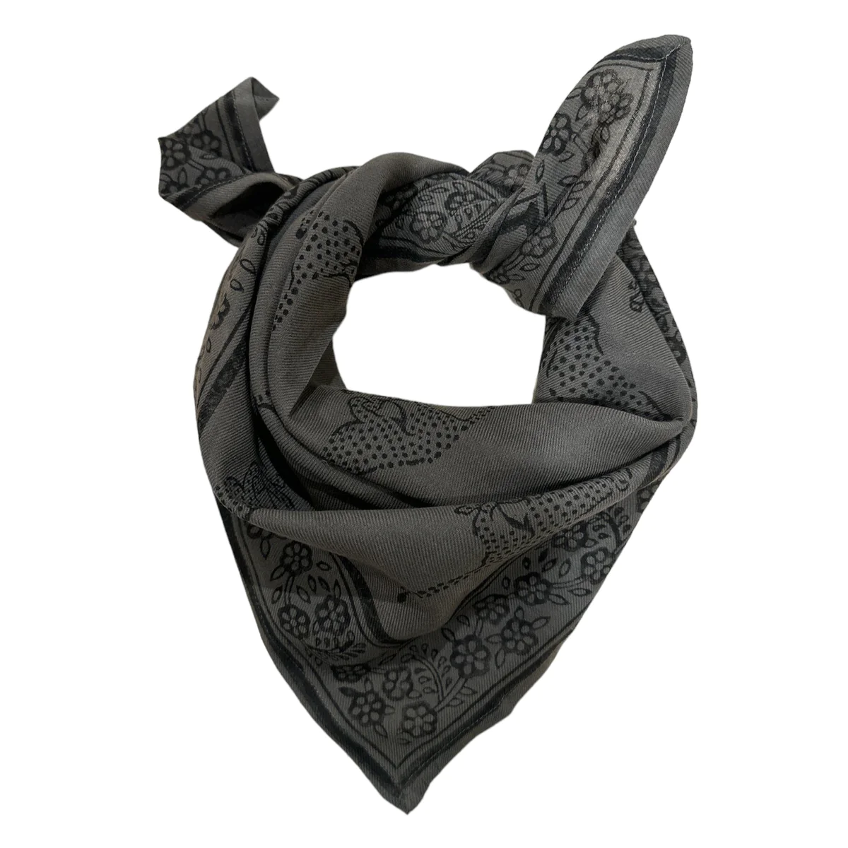 FOULARDS LEOPARD CHARBON – SO FAMILY