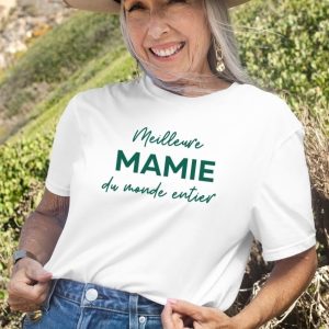 T-shirt meilleure mamie