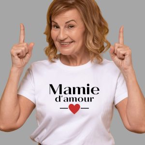 T-shirt mamie d&rsquo;amour